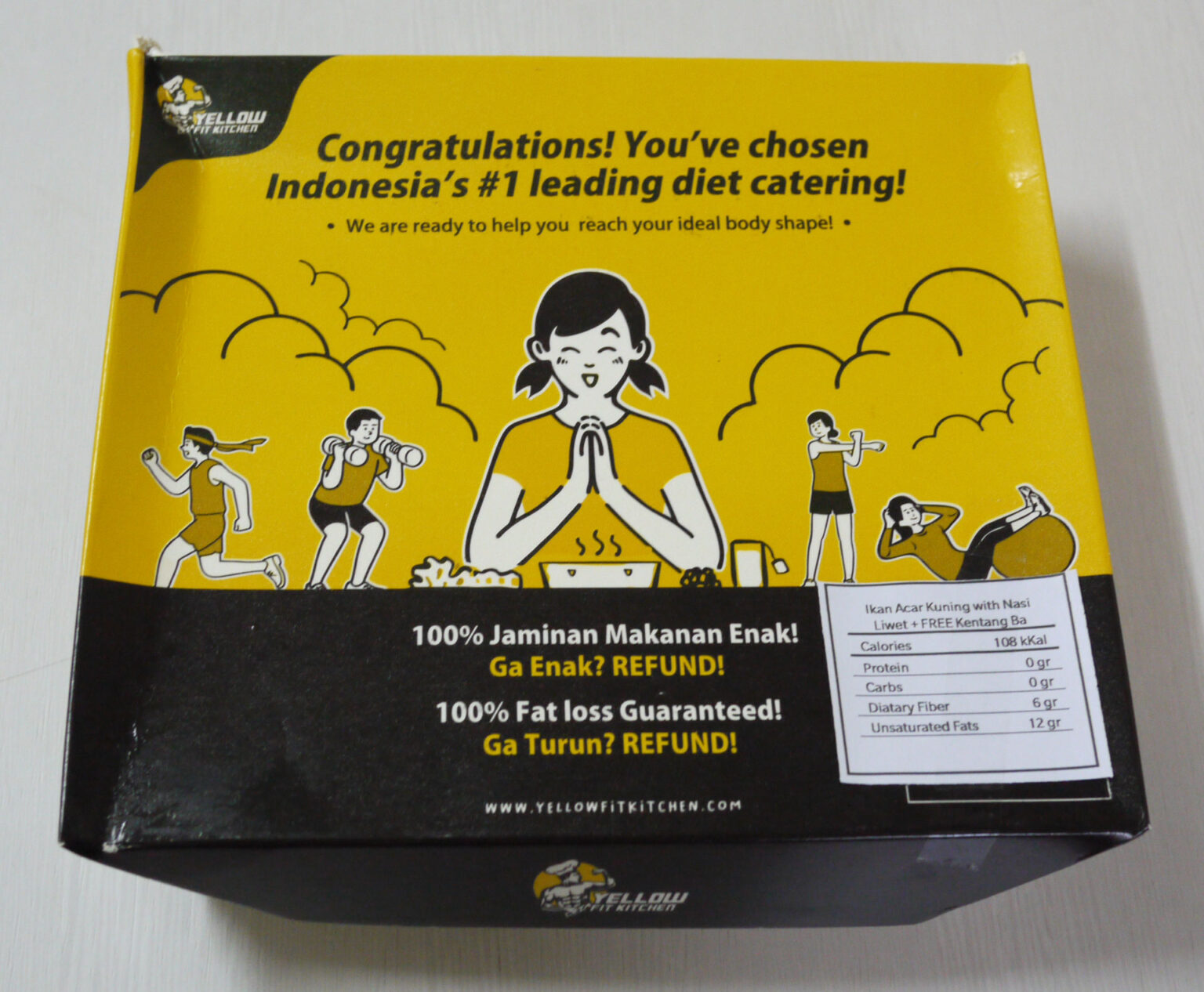 Yellow Fit Kitchen, Catering Sehat yang Dirintis Oleh Mahasiswa UI
