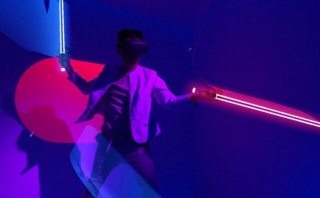 VR olahraga beat saber